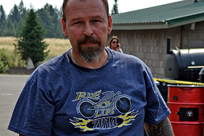 A Ride for Life committee member.